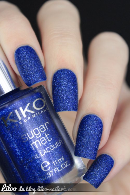 Royal Blue sugar mat kiko