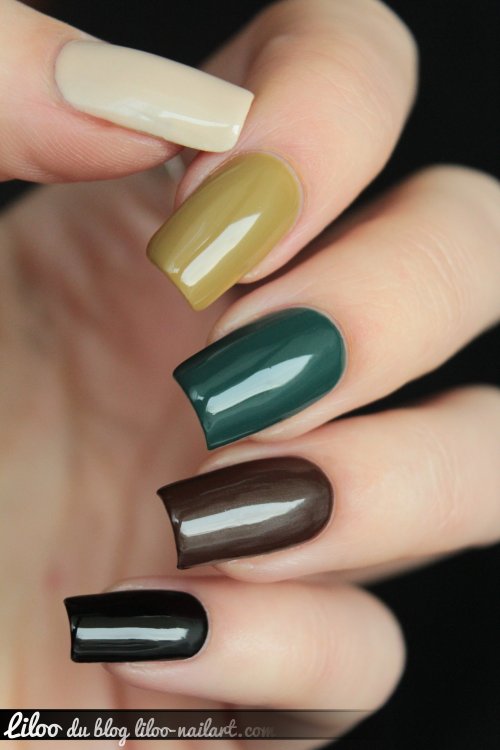 kit camouflage nail art lm cosmetic