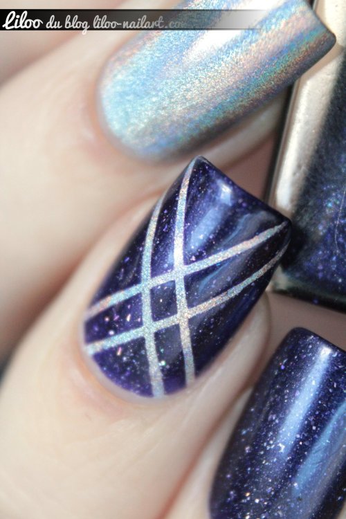 attitude picture polish halo hues color club nail art striping