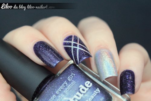 attitude picture polish halo hues color club nail art striping