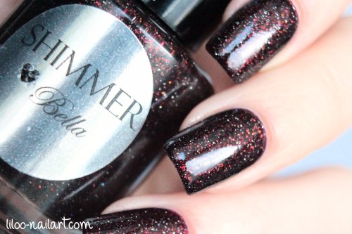 Bella Shimmer Polish liloo nail art