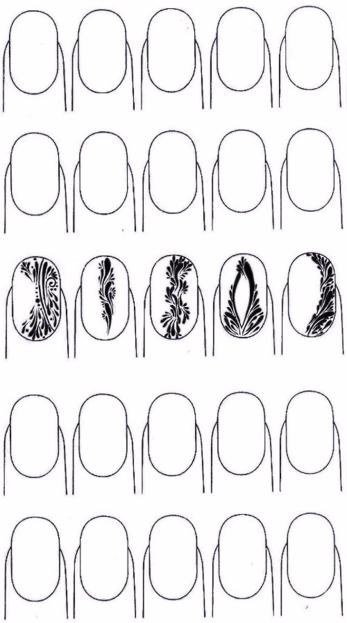 entraînement virgules liloo nail art atelier