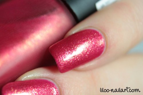 Golden rose matte velvet 114 liloo nail art