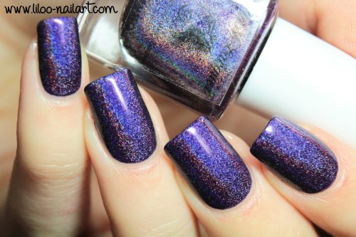 evening gown 2014 holo polish by fun lacquer liloo nail art