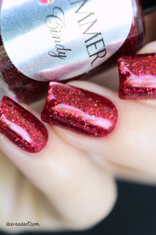 cindy shimmer polish liloo nail art