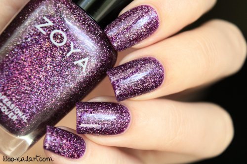 aurora zoya liloo nail art