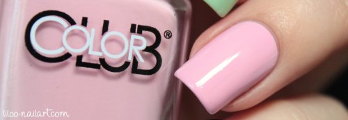 Je t'aime Color club liloo nail art