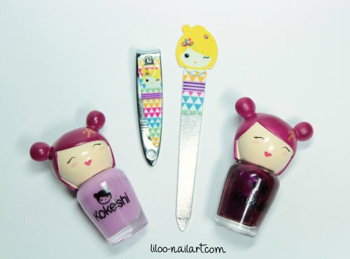 kokeshi kit manucure liloo nailart