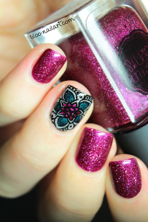 stamping inversé liloo nailart