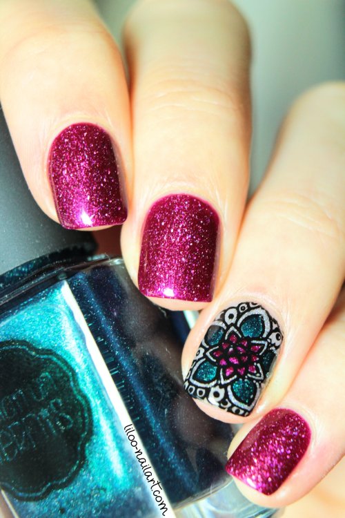 stamping inversé liloo nailart