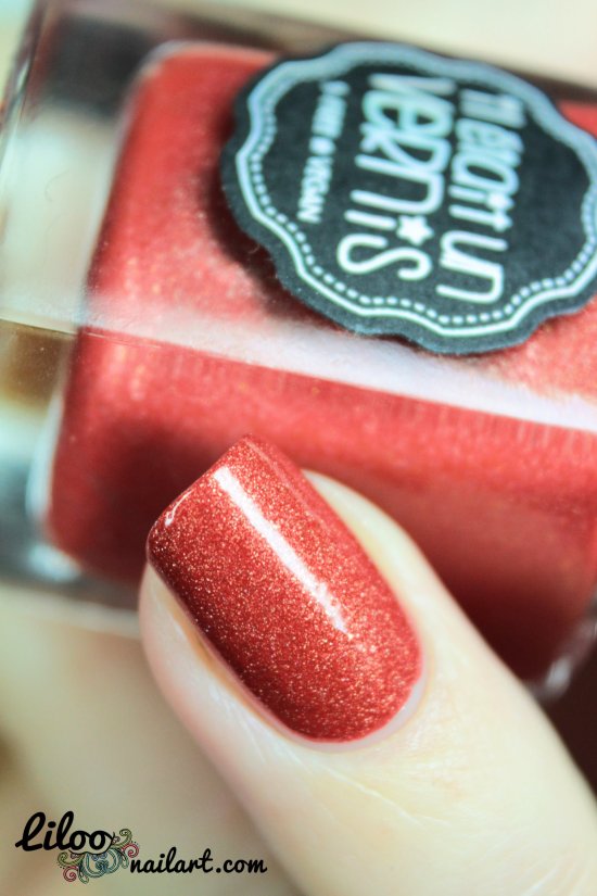 Merlot Grands crus Il était un vernis Liloo nail art